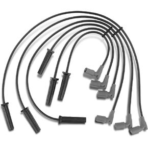 A-Premium Ignition Spark Plug Wires Set of 6 Compatible with Chevrolet Impala 2006-2009, Malibu 2007-2009, Pontiac G6 2007-2009, Saturn Aura 2007-2008, V6 3.5L 3.9L