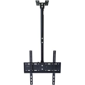 Ceiling TV Mount Adjustable Bracket Fits Most Plasma Flat Screen Display LED LCD OLED TVs 26 to 55 inch, Mounting Holes 400x400mm