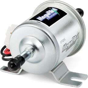 Universal 12V Low Pressure Gas Diesel Inline Electric Fuel Pump HEP-02A (2.5-4 PSI)
