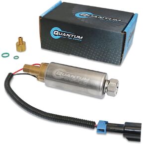 QFS OEM Marine/Outboard Fuel Pump Replacement for Mercruiser Boat 4.3lL/ 5.0L / 5.7L Carbureted GM V6 4.3L/262 5.0 305 350 5.7 CID, 1997-2008, OEM 861155A3 861155A2