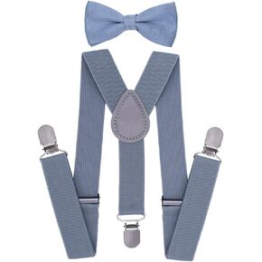 Cinny Suspender Set with Bow Tie for Kids