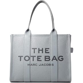 Marc Jacobs The Leather Tote Bag Wolf Grey One Size