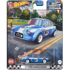 Hot Wheels HKF32 Boulevard - 67 Ford Anglia Racer [Mini Car] [3 Years Old and Up]
