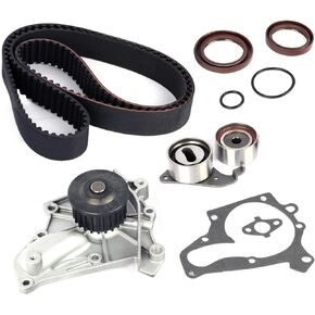 Timing Belt Kit Water Pump for Toyota Camry 1987-2001 - Timing Belt Tensioner for Toyota RAV4 1996-2000 / for Toyota Solara 1999-2001 / for Toyota Celica 1987-1999 2.0 2.2L