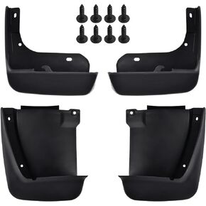 SPEEDWOW Mud Flaps,Fit for 2003-2007 Honda Accord(Not fit Side Skirts),Front and Rear 4Piece/Set（No Drilling Required）