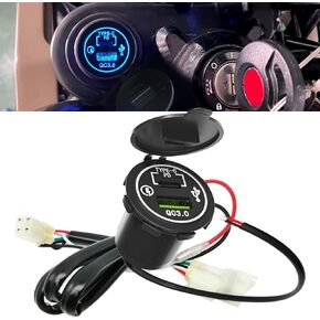 شاحن USB للدراجات النارية، 12 فولت شحن سريع 3.0 Type-c PD مجموعة منافذ USB مزدوجة متوافقة مع Honda Hunter Cub Trail 125 CT125 (2019-2022) in Saudi Arabia