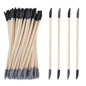 SUNJOYCO 150Pcs Sanding Sticks, Double End Matchsticks Sanding Twigs Fine Detailing Sanding Sticks Polishing Tool for Plastic Models Woodworking Hobby, 120 and 280 Grit