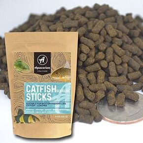 ANGIEHAIE Y.F.S. YFS Catfish Shrimp Sticks Pellets Tropical Bulk Bottom Feeder Fish Food 1/2 LB in Saudi Arabia
