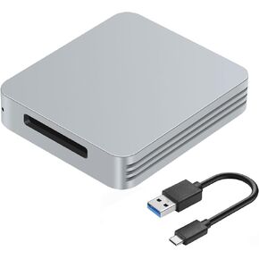 CERRXIAN CFexpress Type A Card Reader, USB 3.1 Gen 2 CF Express Type A Card Reader,Transfer Speeds Up to 10Gbps, Compatible with Windows/Mac/IOS/Android