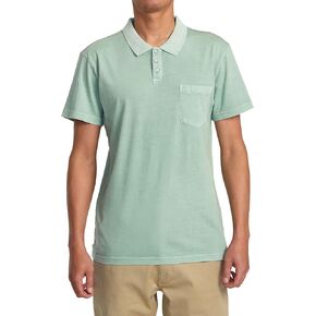 RVCA Men's Short Sleeve Polo Shirt