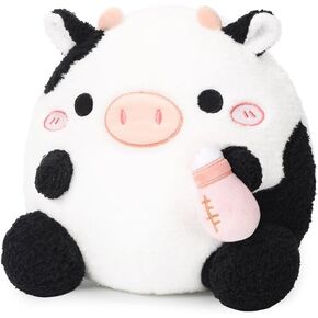 Stuffed Animals 9.8" Cute Soft Bear Plush Pillows with Peanut Plushies for Boys and Girls Gifts