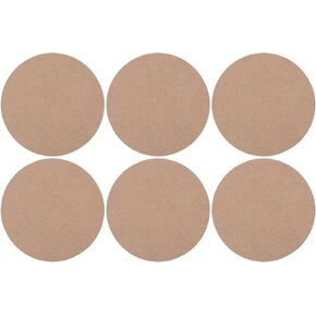 PATIKIL 5" Round Pottery Wheel Bat, 6 Pcs Pottery Bats for Pottery Wheel 1/3 Thick Clay Throwing Bats