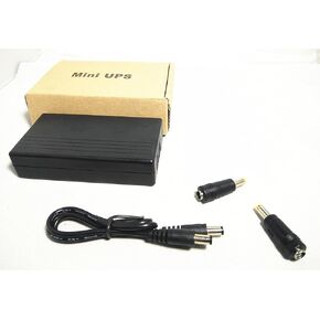 CE Quality 6000mA 22.2W 12V 2A DC/DC Uninterruptible Power Supply Mini UPS with Back Up Battery for Modem, Router, CCTV Camera DVR and LED Lighting