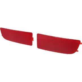 X AUTOHAUX Pair Front Bumper Reflector Side Marker for Mercedes-Benz Sprinter 250 350 2006-2016 9068260040 9068260140 Replace Amber Color Reflector Red