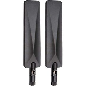 4G LTE Antenna 10dBi RP SMA Cellular Antenna Compatible with 4G LTE Wireless CPE Router Hotspot Cellular Gateway Industrial IoT Router Trail Wireless Camera Security - 2Pack