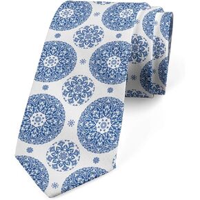 Ambesonne Multicolor Modern Men's Tie