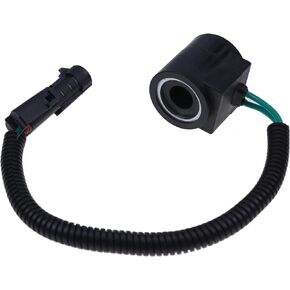 Solarhome 24V 6309739 Solenoid Valve Coil Weather Pack Connector Zener Diode Compatible with HydraForce Valve Stem Series 08 80 88 98