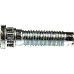 Dorman 610-464 Rear 1/2-20 Serrated Wheel Stud - .611 In. Knurl, 2.094 In. Length Compatible with Select Ford / Mazda Models, 10 Pack
