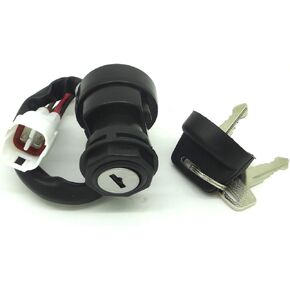 ConPus Ignition Key Switch for Yamaha Bear Tracker 250 YFM250 2000 2001 ATV BEARTRACKER Breeze 125 YFA125 1995 1996 1997 1998 1999 00 01 ATV Big Bear 400 YFM400 2000 ATV Warrior 350 YFM350 1996 1997