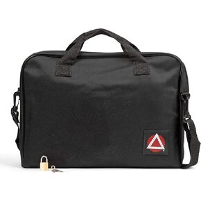 National Notary Association Carry-All Notary Bag – Legal Size Carry-All with Multiple Pockets, Adjustable Shoulder Strap, and Mini Padlock Included