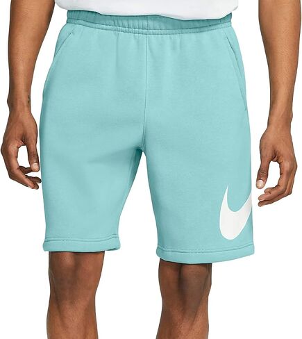 Nike Sportswear Club Men's Graphic Shorts BV2721-382 (Light Dew/Light Dew), Large in Saudi Arabia