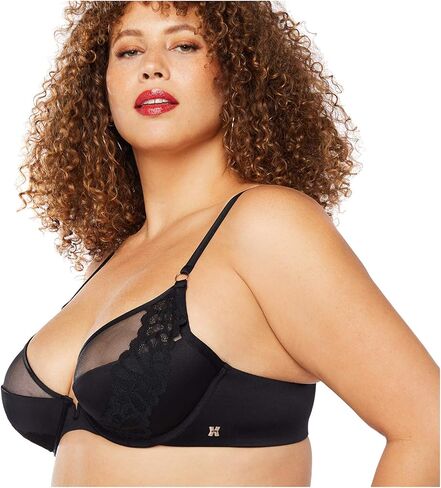 Savage X Fenty Women's Savage Not Sorry Microfiber & Lace Half Cup Bra in Saudi Arabia