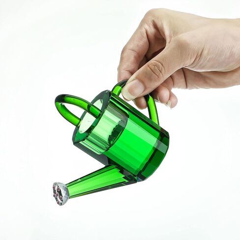 علبة سقاية كريستالية خضراء من QFkris، تماثيل فنية، زينة ثقالة الورق الزجاجية in Kuwait