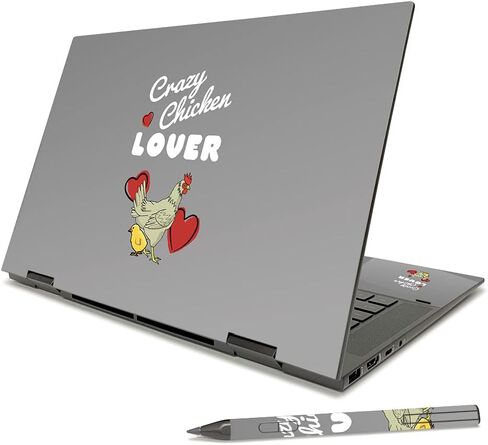 MightySkins Skin Compatible with HP Envy x360 15" (2021) - Cow Print | Protective, Durable, and Unique Vinyl Decal wrap Cover | Easy to Apply, Remove, and Change Styles | Made in The USA in Saudi Arabia
