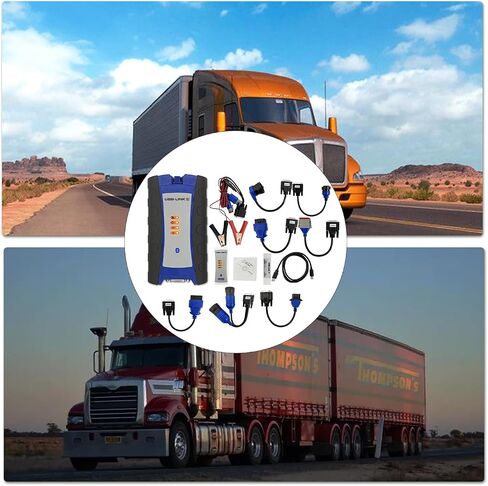 124032 Diagnostic Scanner Tool Compatible with Nexiq USB Link 2, Diesel Universal Truck Excavator Scanner Diagnosis Tool for Nexiq USB Link 2 Heavy Duty Truck in Saudi Arabia