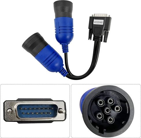 124032 Diagnostic Scanner Tool Compatible with Nexiq USB Link 2, Diesel Universal Truck Excavator Scanner Diagnosis Tool for Nexiq USB Link 2 Heavy Duty Truck in Saudi Arabia