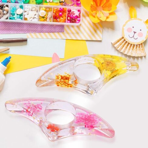 2 قطعة حامل صفحة كتاب الإبهام لمحبي الكتب، حامل صفحة كتاب الزهور المجففة، إشارات مرجعية من الراتنج، حامل صفحة وزن الكتاب in Kuwait