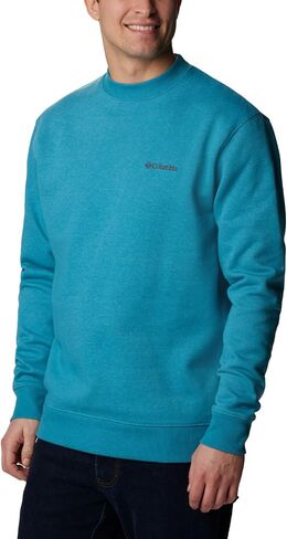 Columbia Men's Hart Mountain II Crew, Shasta Heather, Medium in Saudi Arabia