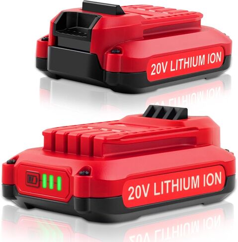 2Pack Replacement for Craftsman 20V Battery 3.5Ah CMCB202-2 V20 Lithium Ion Battery CMCB204 CMCB202 CMCB201, Compatible with V20 Range Power Tools in Saudi Arabia
