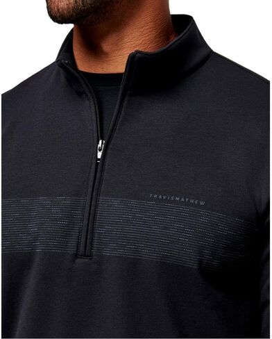 صوف TravisMathew الرجالي المُحسن CS، أسود/كورونيت in Saudi Arabia