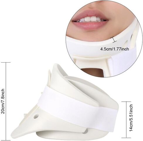 Neck Stretcher Collar Adjustable Neck Brace Perfect Neck Shape Cervical Support for Vertebrae Neck Pain Relief(M) in Saudi Arabia