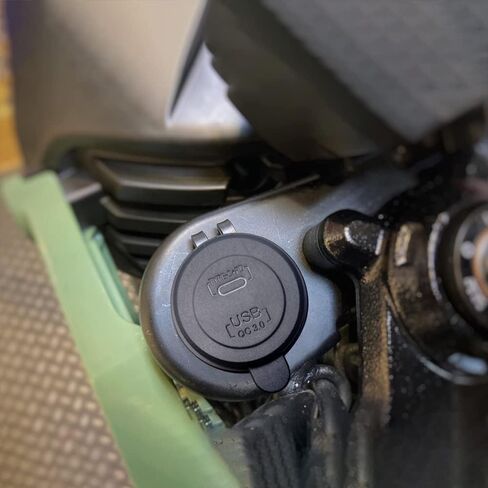شاحن USB للدراجات النارية، 12 فولت شحن سريع 3.0 Type-c PD مجموعة منافذ USB مزدوجة متوافقة مع Honda Hunter Cub Trail 125 CT125 (2019-2022) in Saudi Arabia