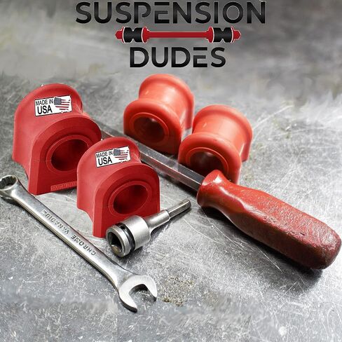 PAIR Front Sway Bar CODE RED Bushing Kit FITS Grand Cherokee 1999-2004, K200729 in Saudi Arabia