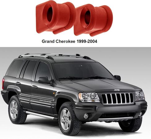 PAIR Front Sway Bar CODE RED Bushing Kit FITS Grand Cherokee 1999-2004, K200729 in Saudi Arabia