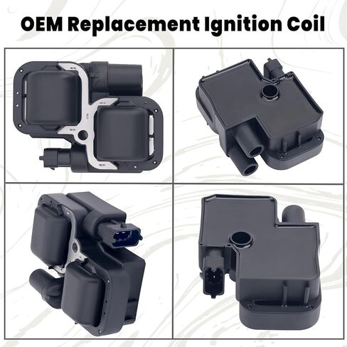 حزمة ملف الإشعال وغطاء سلك توصيل الإشعال لـ Can-Am Commande Maverick Renegade Outlander MAX 500 570 650 800 800R 1000 1000R Bombardier Traxter 500 650, 420265248 420265240 710000041 278001546 in Kuwait