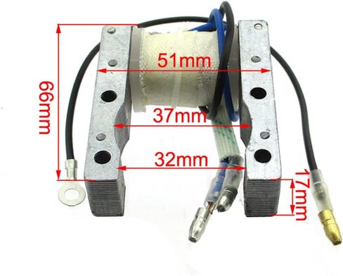 2-Stroke Engine Magneto Ignition Coil CDI For 50cc 60cc 66cc 80cc Motor Motorized Bicycle Push Bike in Saudi Arabia