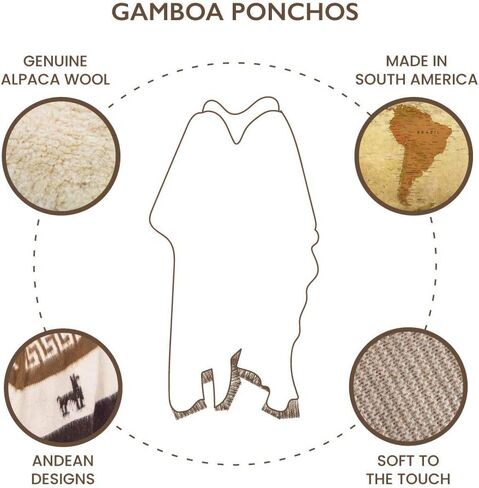 Gamboa Smooth Poncho - Natural Beige for Women in Saudi Arabia