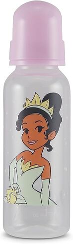 Baby Bottles 9 oz for Boys and Girls| 3 Pack of Disney "Princess Sparkles" Infant Bottles for Newborns and All Babies | BPA-Free Plastic Baby Bottle for Baby Shower in Saudi Arabia