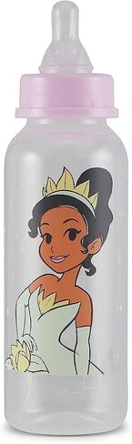 Baby Bottles 9 oz for Boys and Girls| 3 Pack of Disney "Princess Sparkles" Infant Bottles for Newborns and All Babies | BPA-Free Plastic Baby Bottle for Baby Shower in Saudi Arabia