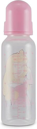 Baby Bottles 9 oz for Boys and Girls| 3 Pack of Disney "Princess Sparkles" Infant Bottles for Newborns and All Babies | BPA-Free Plastic Baby Bottle for Baby Shower in Saudi Arabia