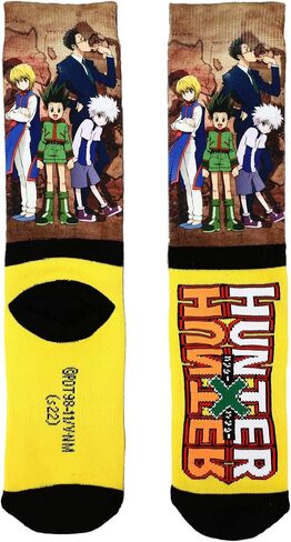 جوارب Bioworld Hunter X Hunter Characters & Logo الرجالية للطاقم in Saudi Arabia