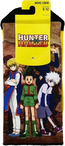 جوارب Bioworld Hunter X Hunter Characters & Logo الرجالية للطاقم in Saudi Arabia
