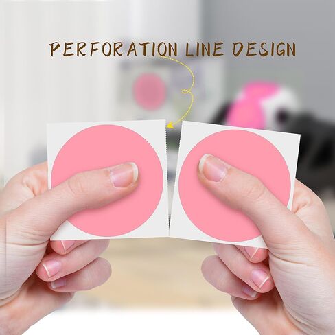 PARLAIM 2 Inch Circle Thermal Sticker Labels,700PCS Round Direct Thermal Printer Labels for Business Bottle DIY Design, QR Code, Name Tag, Inventory (White) in Saudi Arabia