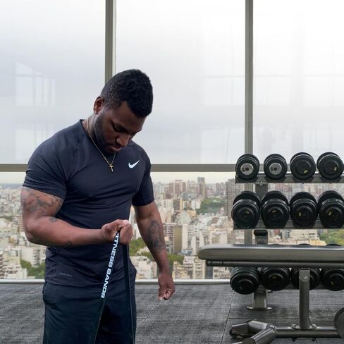 Pull Up Assist Bands Set by Functional Fitness. Heavy Duty Resistance and Assistance Training Band in Saudi Arabia