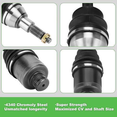 Rear Left Right CV Axle Shaft for Polaris Sportsman 335 400 500, Diesel 455cc 2000 2001, Worker 500 1999 2001 for 1380142 2PCS in Kuwait