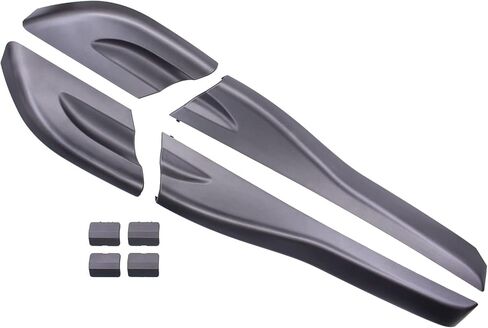 XtremeAmazing 4Pcs Front and Rear Driver Passenger Side Roof Rack End Cover Shell Kit for Tucson 2004-2008 in Saudi Arabia
